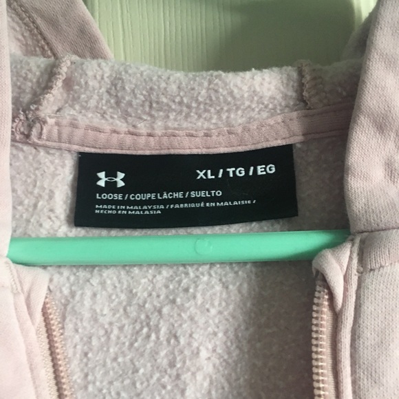 Pink active crop top sweater - Picture 3 of 6